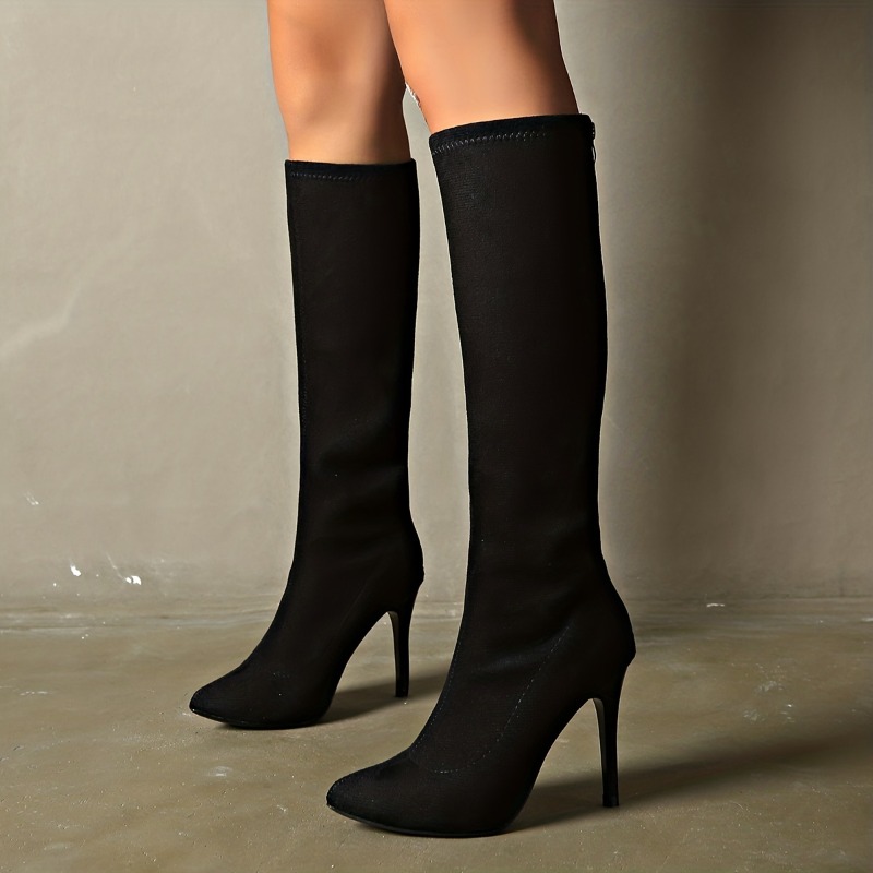 Sewing Cotton - Women's Fashion Boots Pointed Toe Thin
