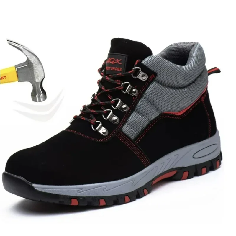 Sewing Cloth - High Quality Men Safety Boots Work
