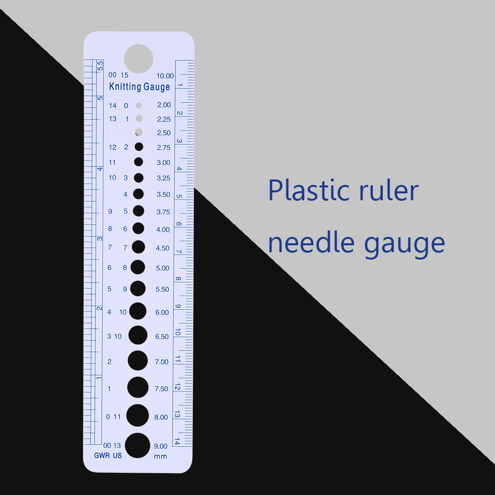 Sewing Gauge Ruler - Quilting Patch work Ruler Plastic Knitting