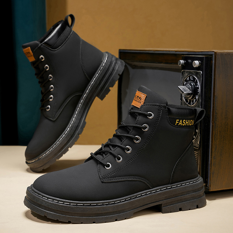 Sewing Cloth - 2025 Men's New Classic Mid-Cut Boots