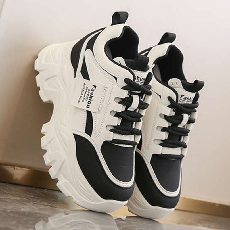 Sewing Cotton - New Fashion Platform Sneakers Internal Height