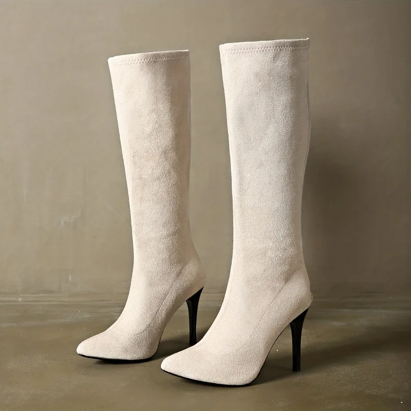 Women's Fashion Boots	Pointed  - Sewing Cotton recension och pris