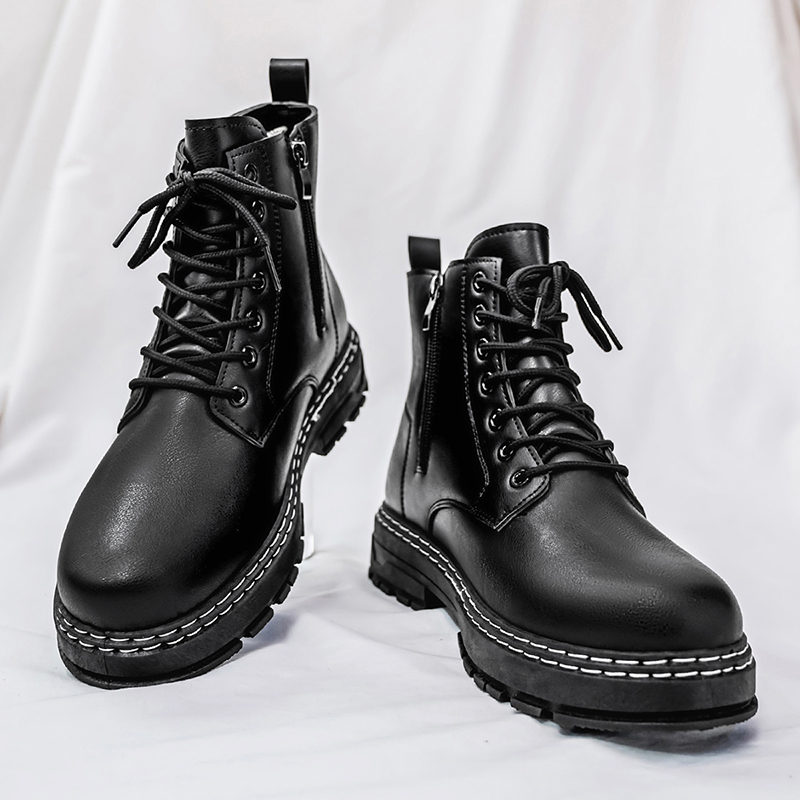 Men's 4-Season Black Patent Le - Sewing Cloth recension och pris
