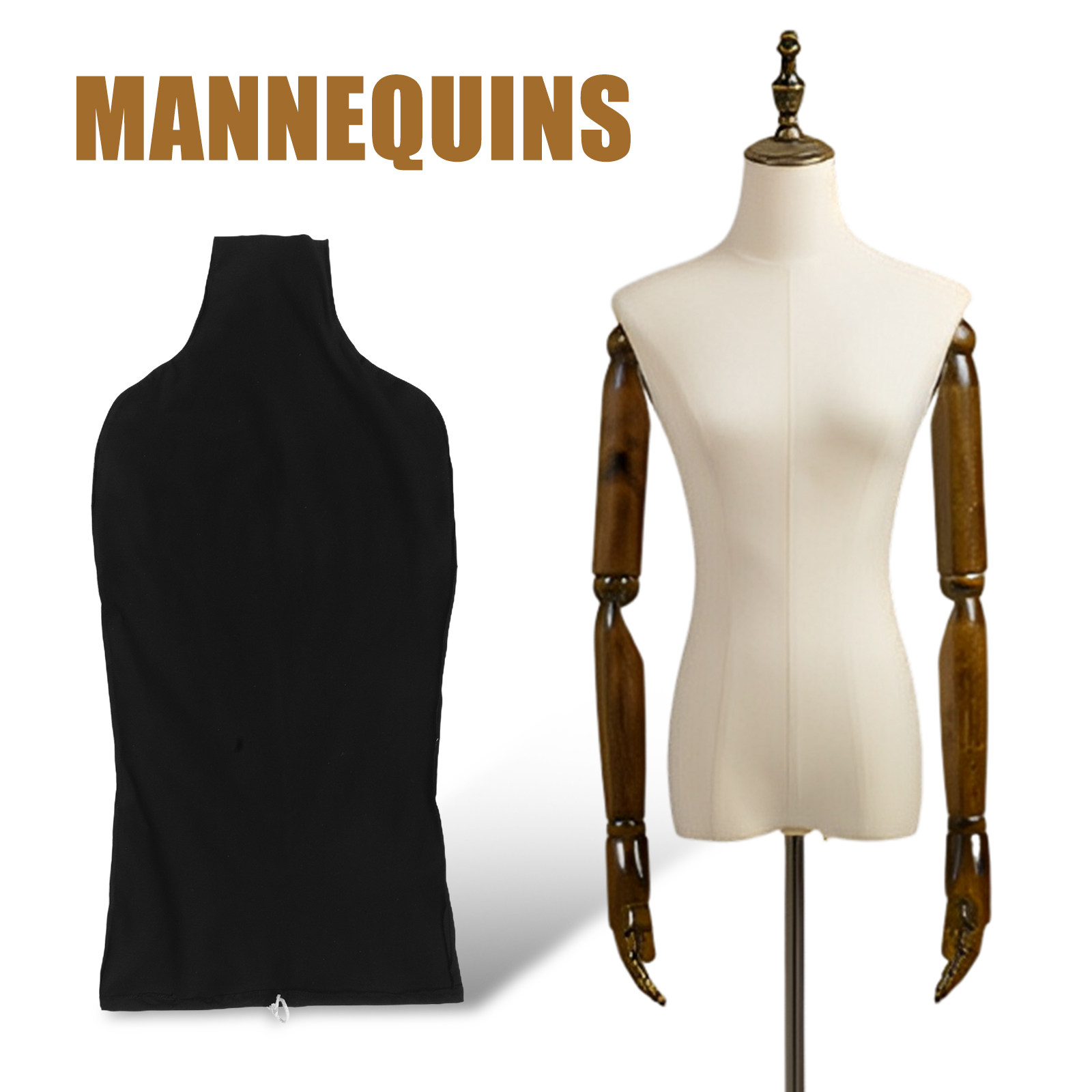 2Pcs Dress Form Covers Fabric  - Dress Form Mannequin recension och pris