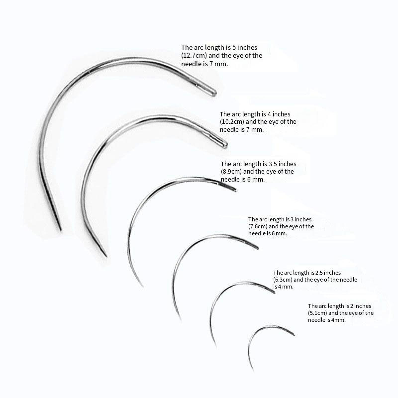 Hand Sewing Pins Curved Heavy  - Leather Needle Heavy recension och pris