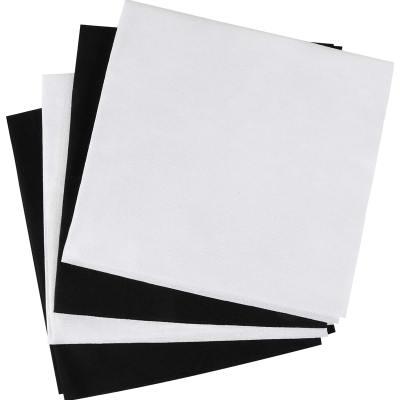 8 Pieces of 30X 30cm Linen Fab - Sewing Embroidery Fabric recension och pris