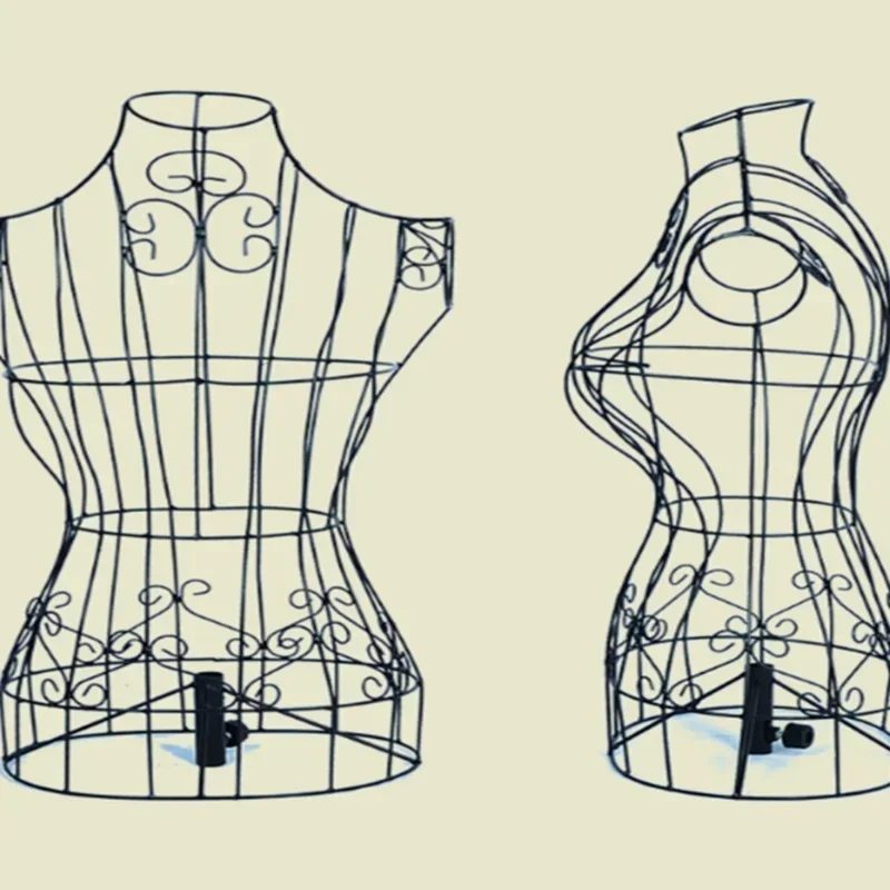 Iron Female Mannequin Torso wi - Dress Form Mannequin recension och pris