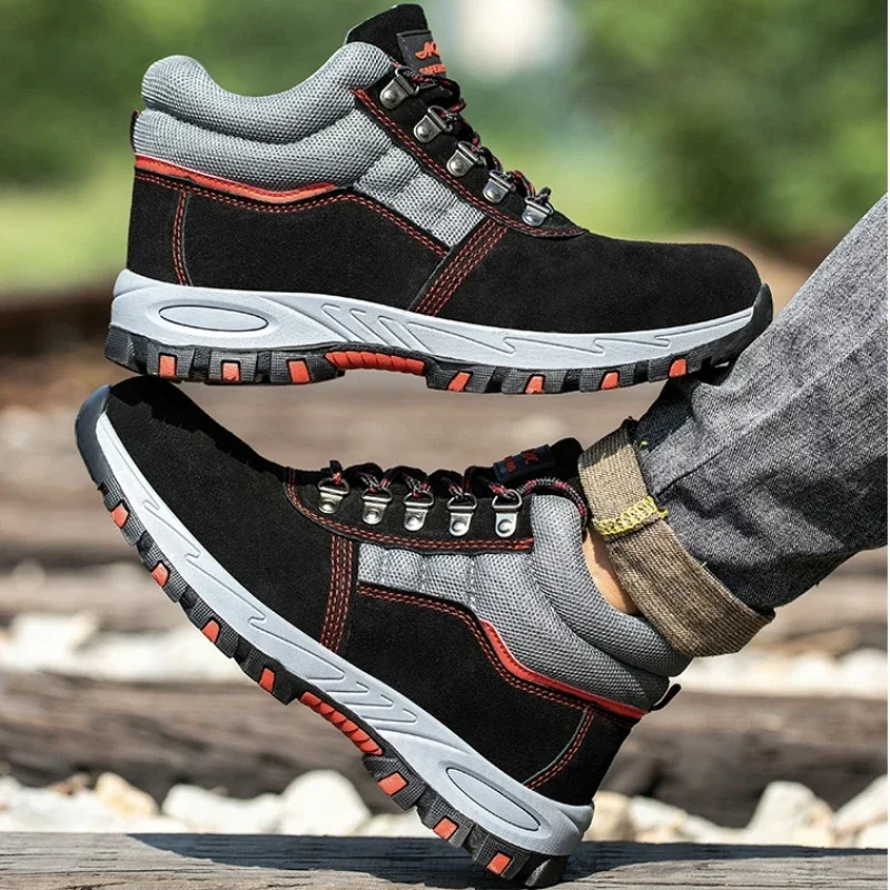 High Quality Men Safety Boots  - Sewing Cloth recension och pris