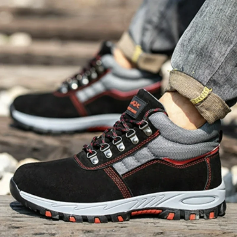 High Quality Men Safety Boots  - Sewing Cloth recension och pris