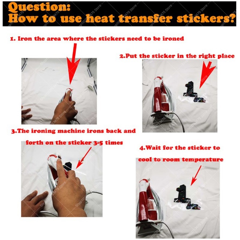 Cartoon Creative Heat Transfer - Iron On Patch recension och pris