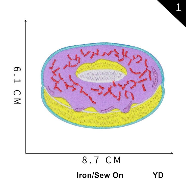 New Arrival 10 Pcs Embroidered - Sewing Id recension och pris