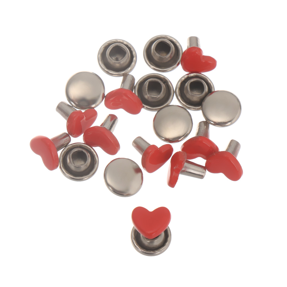 10Pcs Mini Metal Heart Eyelet  - Sewing Eyelet Fabric recension och pris