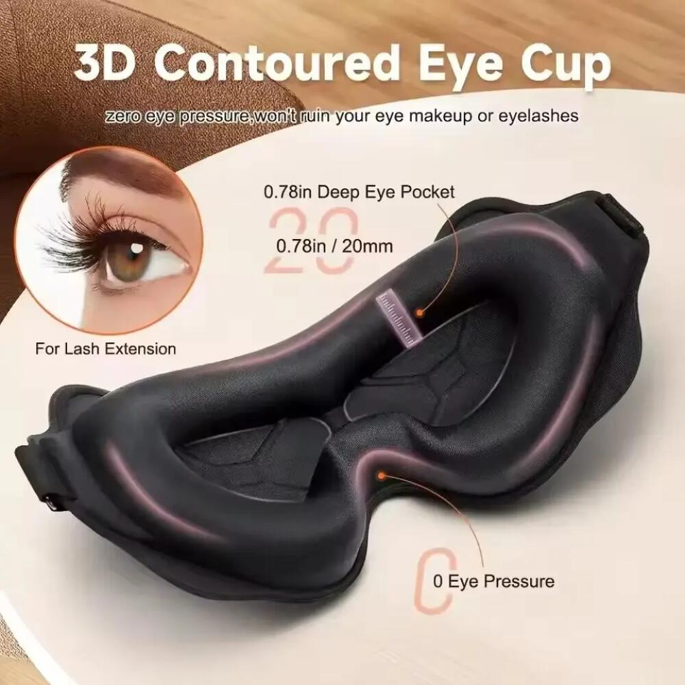 New 3D Sleep Eye Mask Stereosc - Sewing Cotton recension och pris