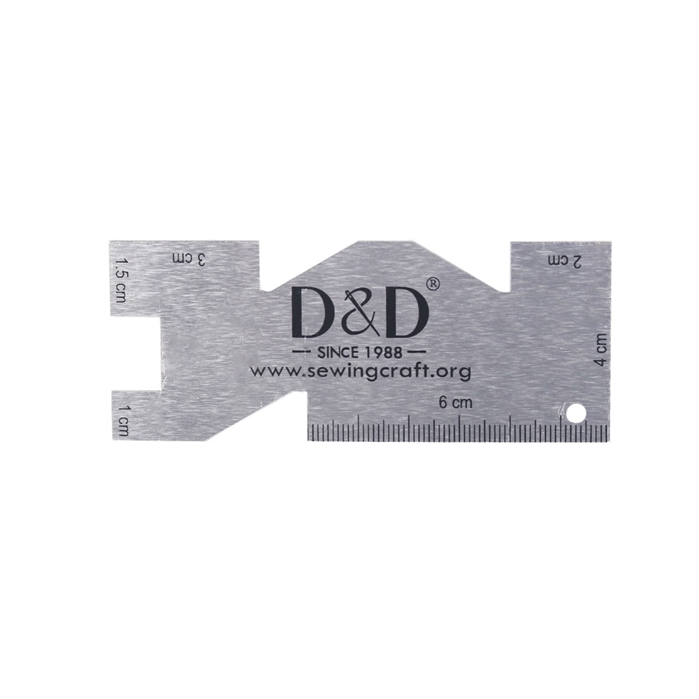Metal Measuring Gauge Quilting - Sewing Gauge Ruler recension och pris