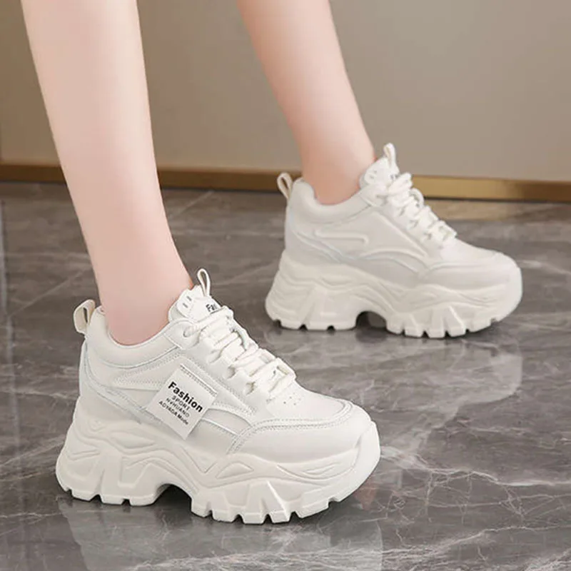 New Fashion Platform Sneakers  - Sewing Cotton recension och pris