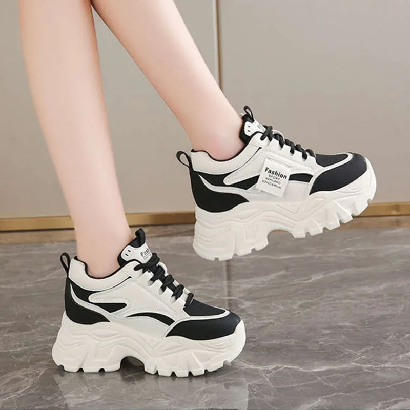 New Fashion Platform Sneakers  - Sewing Cotton recension och pris