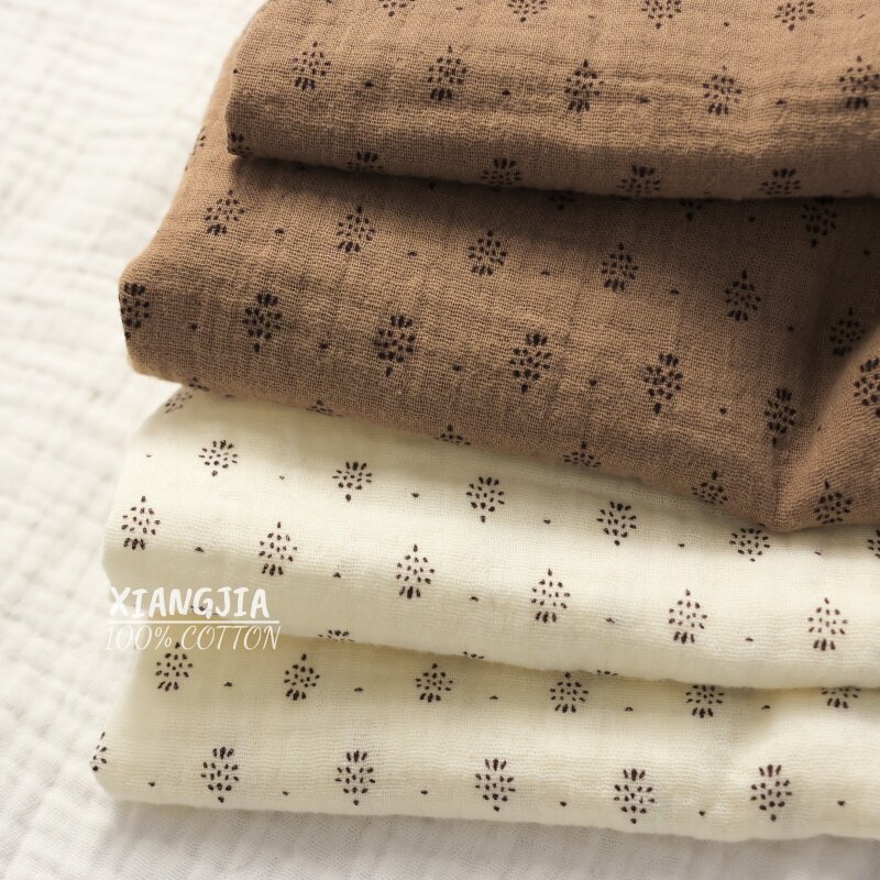 135x50cm Vintage Dot Cotton Do - Sewing Tweed Fabric recension och pris