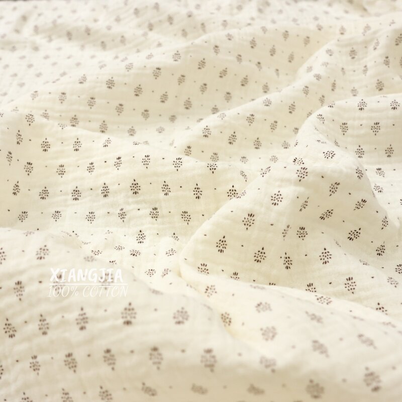 135x50cm Vintage Dot Cotton Do - Sewing Tweed Fabric recension och pris