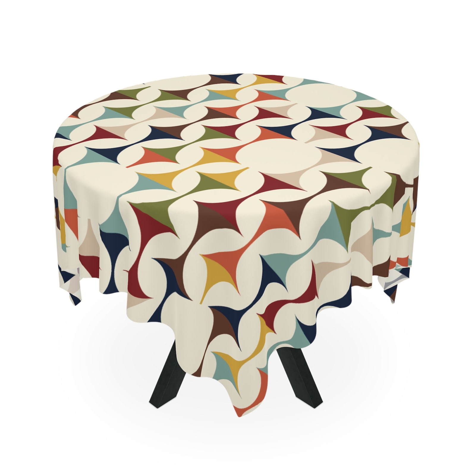 Mid Century Modern Retro Geome - Century Textile & Sewing Supply By Owner recension och pris