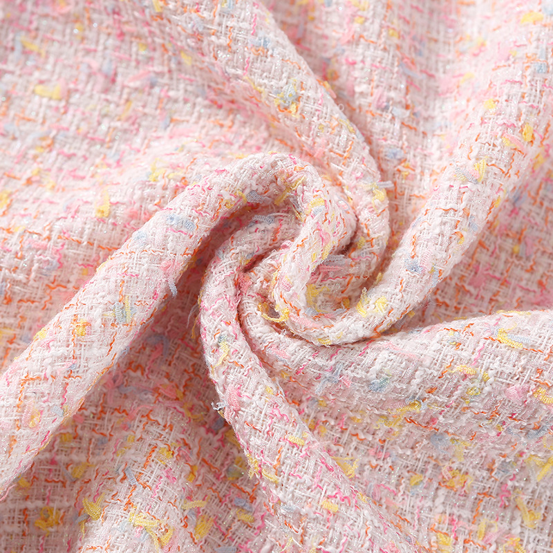 Luxury Tweed Fabric Boucle Fab - Sewing Tweed Fabric recension och pris