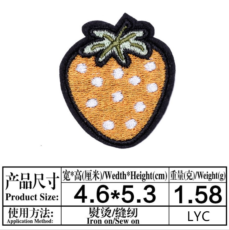 New Arrival 10 Pcs Fruit Embro - Sewing Id recension och pris