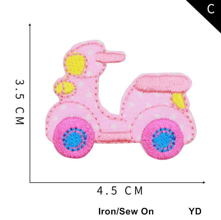 New Arrival 10 Pcs Embroidered - Sewing Id recension och pris