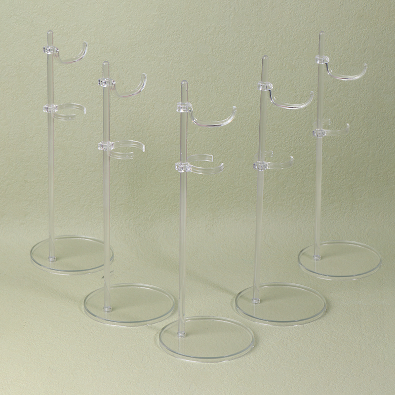 5Pcs Transparent Racks Mannequ - Dress Form Mannequin recension och pris