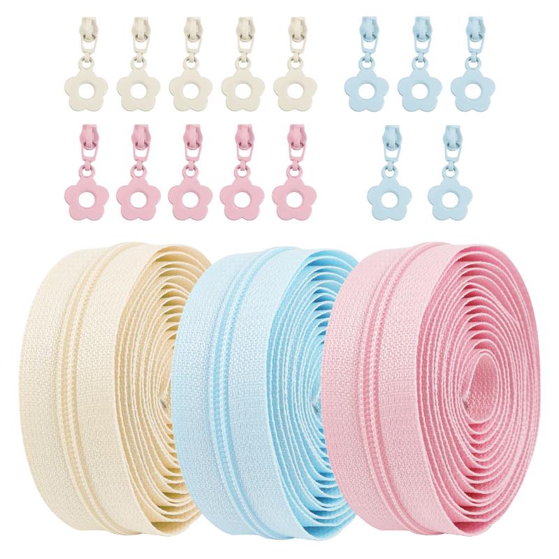 2.0 Meters Zipper + 5 Zipper H - Sewing Gauge Ruler recension och pris