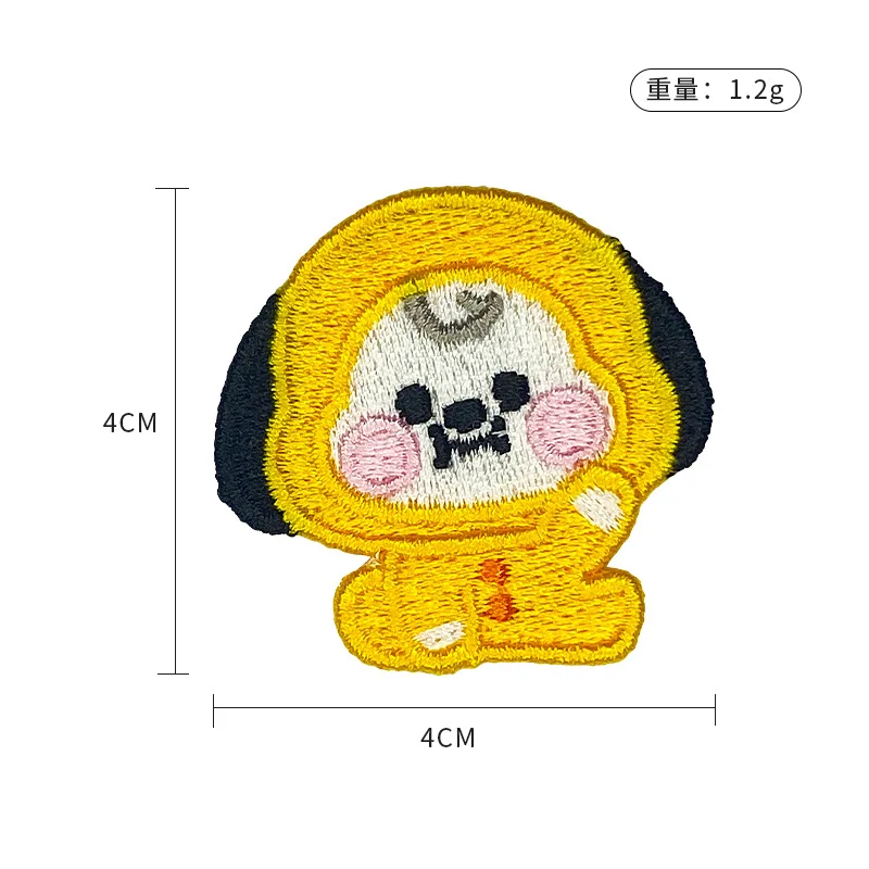 LINE FRIENDS BT21 All Characte - Iron On Patch recension och pris
