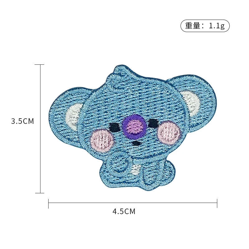 LINE FRIENDS BT21 All Characte - Iron On Patch recension och pris