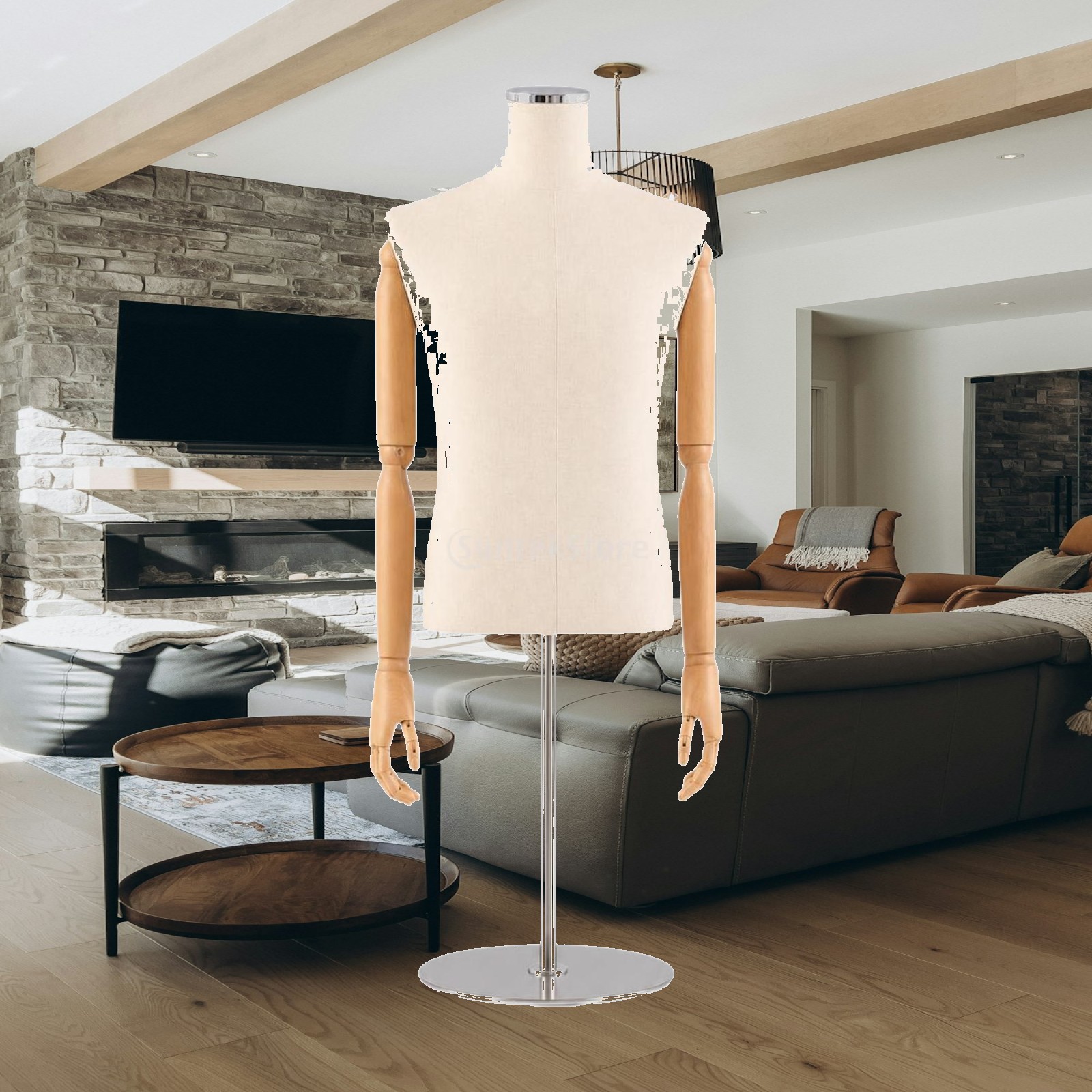 Male Half-Body Mannequin texti - Dress Form Mannequin recension och pris