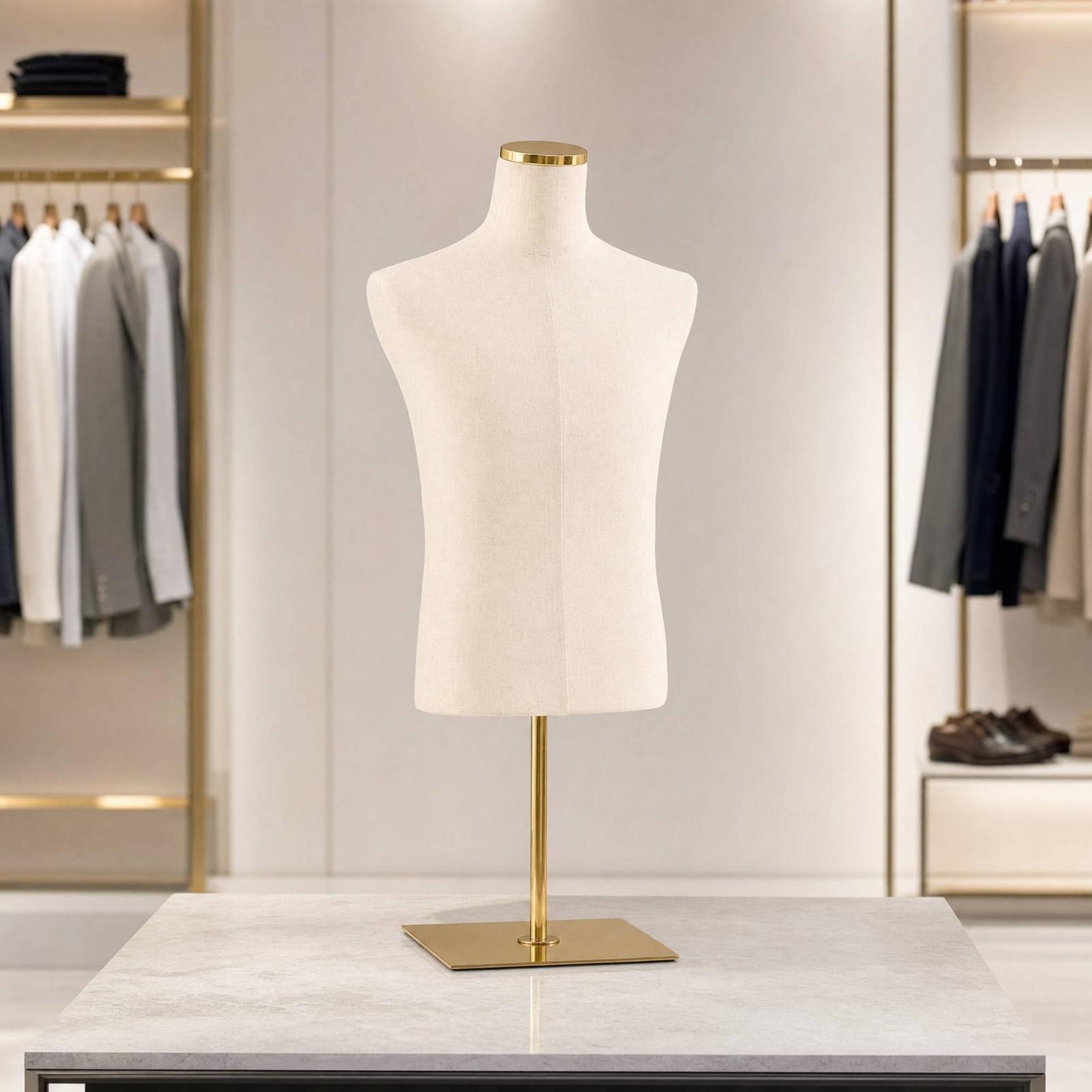 Male Half-Body Mannequin texti - Dress Form Mannequin recension och pris
