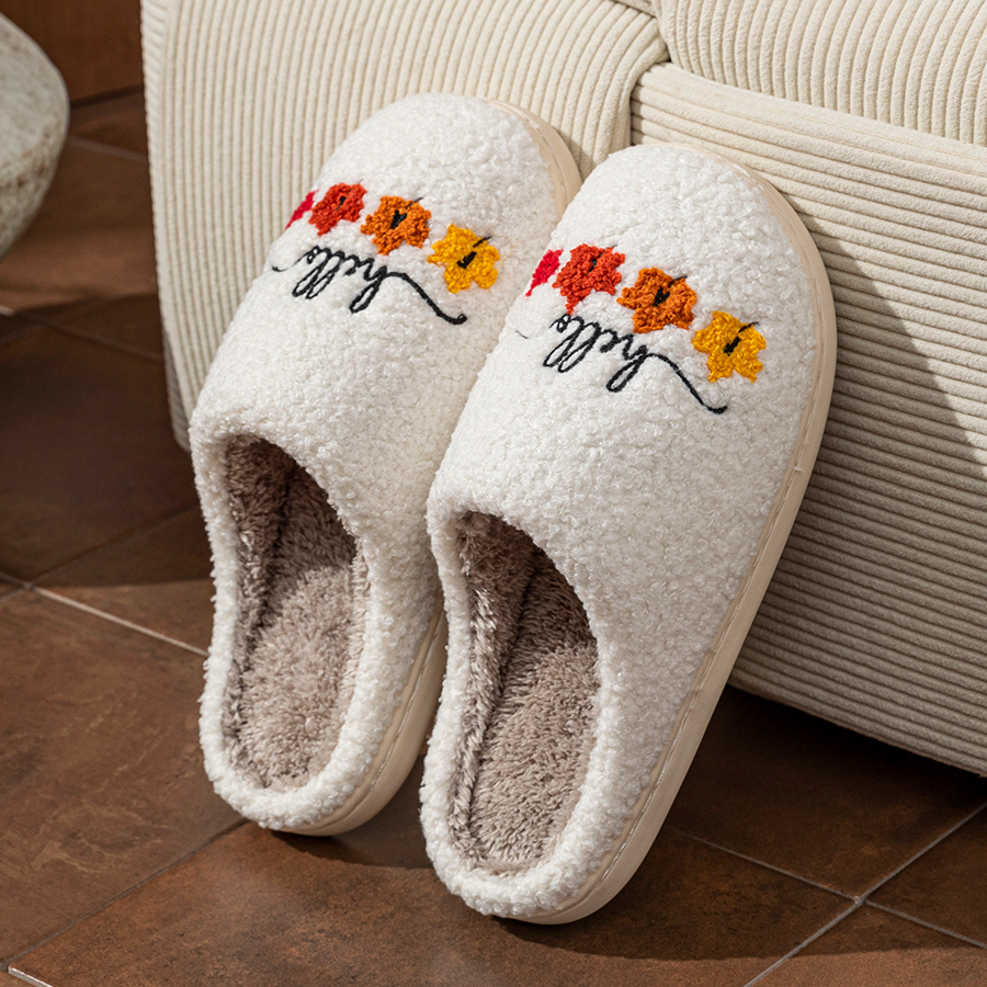 Winter Women's Slippers Indoor - Sewing Cotton recension och pris